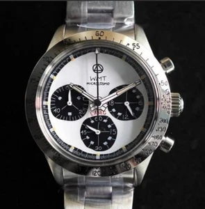 WMT LABEG Microcosmo Watch Paul Newman Style Limited Quartz New F/S - Picture 1 of 7