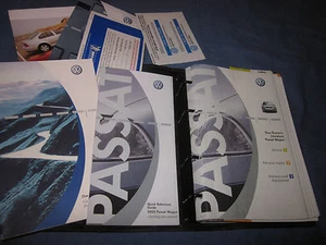 2003 VW VOLKSWAGEN PASSAT WAGON OWNERS MANUAL OWNER'S PREMIUM CD MONSOON - Picture 1 of 1