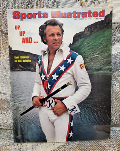 Evel Knievel Sports Illustrated SI, September 2, 1974, Snake River Canyon
