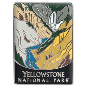 Yellowstone National Park Pin - Official Traveler Series - Yellowstone River - Picture 1 of 2