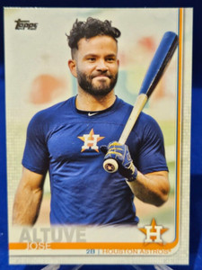 2019 Topps JOSE ALTUVE SP Image Variation #178                                J1