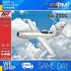 A&A Models 4802 - 1/48 Yak-23 D.C. (“Dubla Comanda”) Training Fighter - Picture 1 of 12