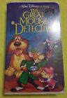 The Great Mouse Detective VHS 1992 Walt Disney Classic Black Diamond Edition 