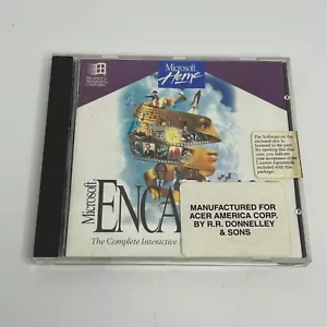 Microsoft Encarta '95 Home Encyclopedia PC CD-ROM Windows - Picture 1 of 3