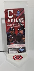 22 Game Win Streak Cleveland Indians Trophy - Picture 1 of 4