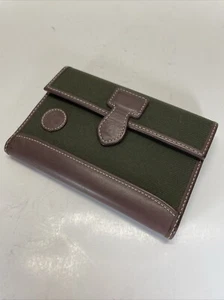 Hunting World Geldbörse braun Leder und grün 5,75 Zoll - Bild 1 von 7