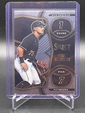 2023 Panini Select Baseball Draft Selections Nick Gonzales DS1 Pirates NM-MT