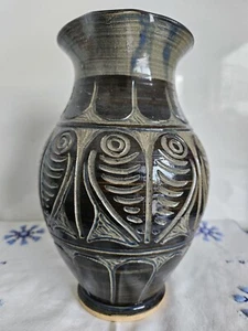 Papuan New Guinea Pottery Art JUG Signed AWAE KTU PNG Pacific Tribal Art PNG - Picture 1 of 9