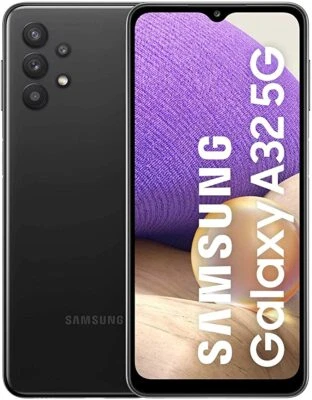 Brand New Samsung Galaxy A32 5G - 64GB- Black Fully Unlocked (Single SIM) Sealed - Image 1 of 4