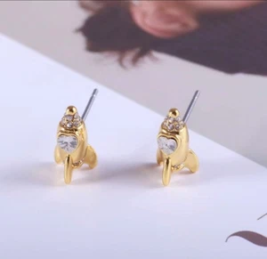 Kate Spade New York Women's gold spark space cadet rocket new Fashion Earrings - Picture 1 of 2