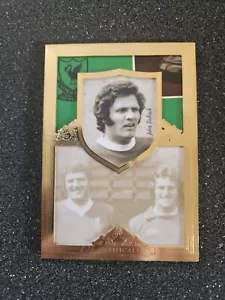 FUTERA 2016 JOHN TOSHACK LIVERPOOL #4 of 7 GOLD PLATED MYTHICALS CARD MINT - Picture 1 of 2