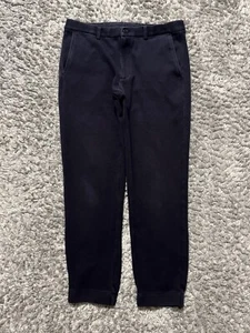 Uniqlo Sweatpants Jogger Damen Large (31x27) Navy Blau Freizeit Athleisure Gym - Bild 1 von 9