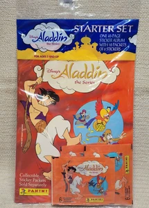 Nuovo album adesivi 1993 Disney Aladdin The Series con 10 confezioni 60 adesivi 230879G - Foto 1 di 7