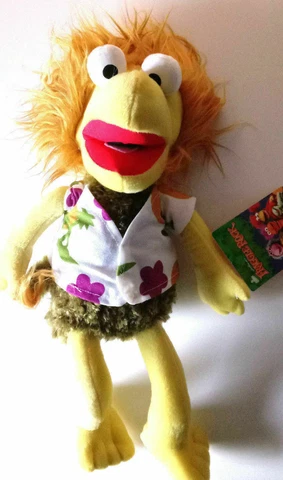 Fraggle Rock Plush Toy 10 inches. Wembley Plush Toy. New Cover