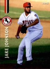 2016 Billings Mustangs Grandstand #12 Jake Johnson Salina Oklahoma Baseball Card