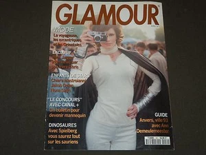 1993 APRIL GLAMOUR FRENCH MAGAZINE - GREAT FASHION FRONT COVER - O 7147 - Picture 1 of 2