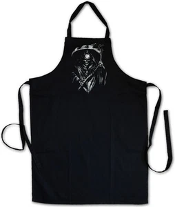 GRIM REAPER III BBQ COOKING KITCHEN APRON You belong to me The Death Skeleton - Picture 1 of 1