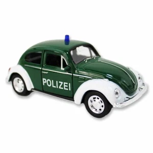 VW Käfer Polizei Modellauto - ca. 12 cm Spielzeug Auto Welly - Bild 1 von 4
