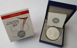 Frankreich 10 Euro 2013 50 Jahre Élysée-Vertrag Silber - Bild 1 von 3