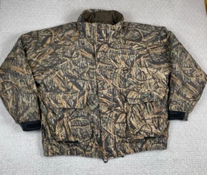 Vintage Hodgman Camo Jacket Men’s Size 2XL Mossy Oak Shadow Grass Hunting Coat - Picture 1 of 9