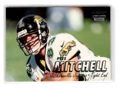 1997-Fleer -#308-Pete Mitchell -Jacksonville Jaguars - Image 1 of 2