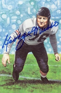 George Musso PSA Kaka signiert HOF Ziellinie Kunstkarte GLAC Autogramm - Bild 1 von 3