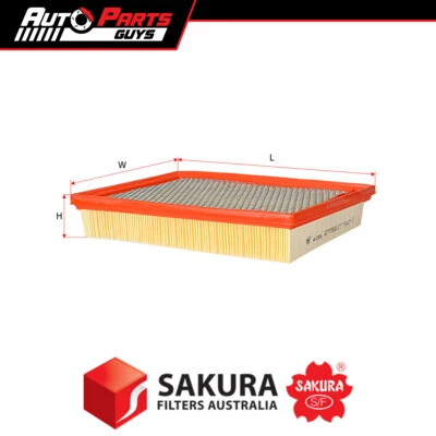 Sakura Air Filter A1721 fits SsangYong Actyon, Kyron, Stavic 2.0, 2.7 Diesel* - image 1 of 3