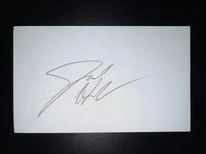 Joel Hanrahan, NATIONALS (2007 Debut) SIGNIERTE 3x5 Karteikarte (HS) - Bild 1 von 1