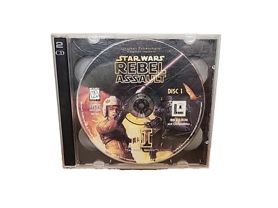 Star Wars Rebel Assault 2 PC: The Hidden Empire (1995) ~ Acceptable/Good - Image 1 of 4