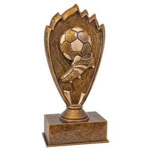 Soccer Trophy Blaze With Accent items Team Sports Awards Champions Compitition - Picture 1 of 1