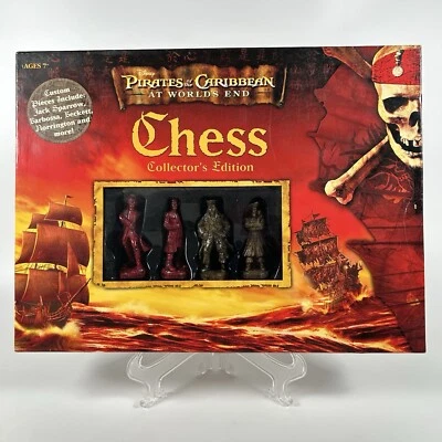 Disney Pirates Of The Caribbean World's End Chess Set Collectors Edition - Image 1 of 4