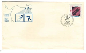 CANADÁ 1987 Muy Fina Primer Día Cubierta "Bobsleigh" - Imagen 1 de 2