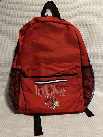 Northwest “Louisville Cardinals” Red/Black Cardinal Logo-Backpack NWT Cover