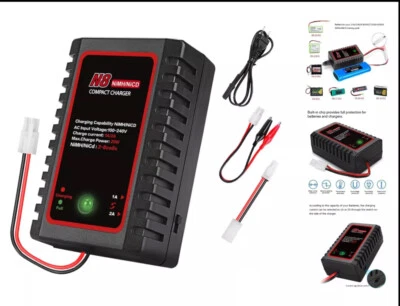 Neu! Intelligentes Ladegerät für NiMH / NiCD Akku – Drohnen / RC-Autos Car Boat - Bild 1 von 4