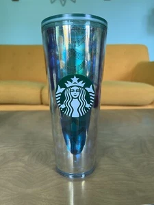 Starbucks Holiday 2019 Iridescent Siren Mermaid Tail Cold Cup Tumbler No Straw - Picture 1 of 4