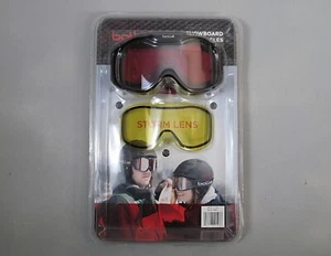 Bolle Snowboard Ski Goggles With Interchangeable Storm Lens 748651 New NOS - Picture 1 of 3