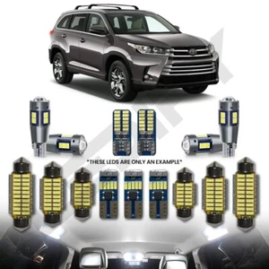 Interior & Exterior Led Light Upgrade Kit For Toyota Kluger 3rd Gen 2014-2019 - Picture 1 of 7