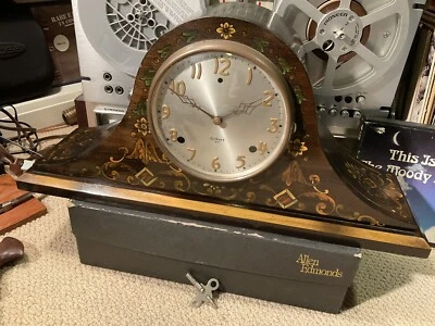Stunning! RARE ORNATE! Antique Gilbert 8 Day Mantle Clock 1807 Bim Bam **VIDEO** - Image 1 of 4