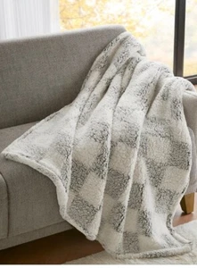 Premier Comfort Alpine Valley Cozy Sherpa Throw, 50" X 60" T4103991 - Picture 1 of 6