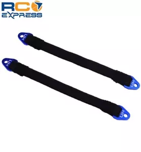 Hot Racing Suspension Travel Limit Straps 110mm (2) SLS110T0606 - Bild 1 von 4