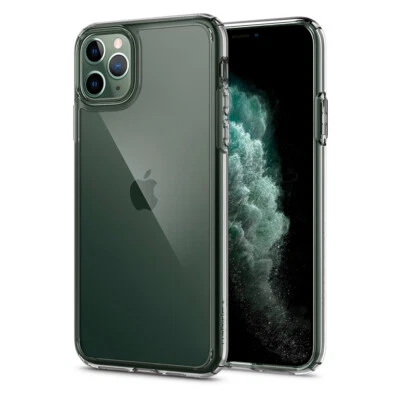 Funda para iPhone 11 11 Pro 11 Pro Max | Spigen [Ultra Híbrida] Cubierta Delgada Transparente Foto 1 de 4