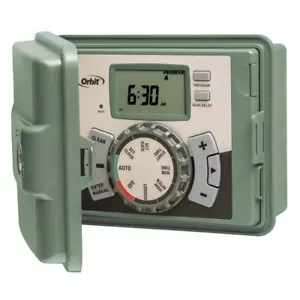 Orbit 57894 4-Station Easy-Set Logic Indoor/Outdoor Mount Irrigation Controller - Picture 1 of 6