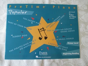 FABER PRE TIME PIANO LESSON BOOK - FOR PIANO - PRIMER LEVEL - Imagen 1 de 2