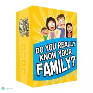 Do You Really Know You Family? Card Game Board Game Party Family Game - Picture 1 of 8