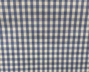 DC71 Chester Sky Check Plaid Fabric - Picture 1 of 1