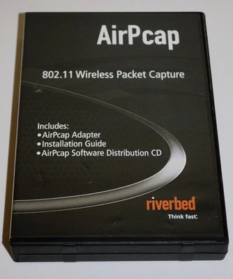 Adaptador USB AirCap NX - 802.11 captura de pacotes sem fio com CD e guia! - Imagem 1 de 4