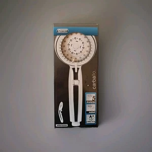 Handbrause "Carballo" Cornat - Chrom / Weiß - Duschbrause Brausekopf - ZYT330700 - Bild 1 von 2