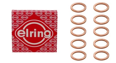 10x ELRING Dichtring Ölablassschraube für MB C-KLASSE W202 W203 W204 W205 A205 - Bild 1 von 2