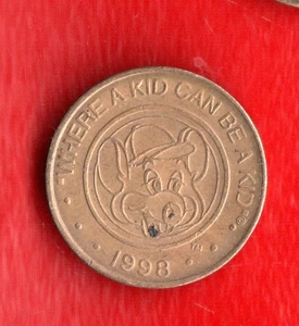 WORLD TOKEN CHACKY CHEESE 1998 - Bild 1 von 2