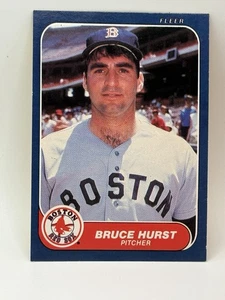 Bruce Hurst #352 1986 Fleer Boston Red Sox - Picture 1 of 2